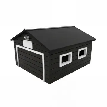 MY ROBOT HOME Czarny - Garaż dla Robota Koszącego