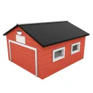 MY ROBOT HOME Czerwony – Garaż dla Robota Koszącego