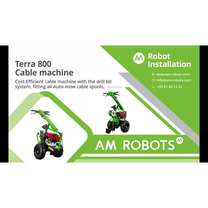 AM ROBOTS Terra 800 Cable machine