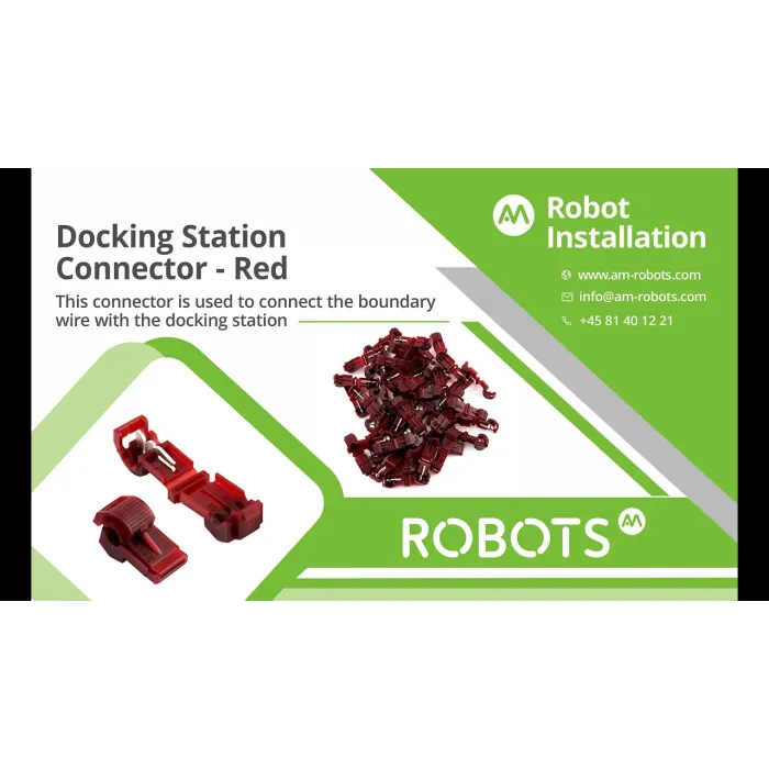 AM ROBOTS Docking Station Connector – Red