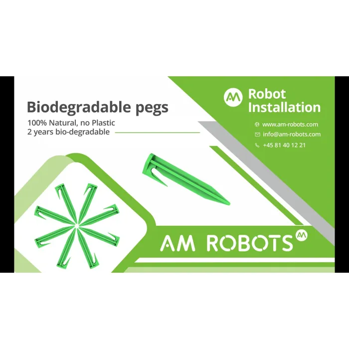 AM ROBOTS Biodegradable Pegs